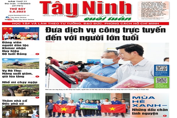 Điểm báo in Tây Ninh ngày 05.08.2023