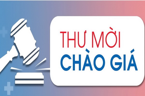 Thư mời chào giá cho gói thầu Lắp đặt thiết bị y tế