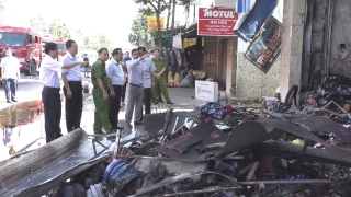 Phó Bí thư Thường trực Tỉnh ủy Phạm Hùng Thái: Thăm gia đình bị hỏa hoạn tại Gò Dầu