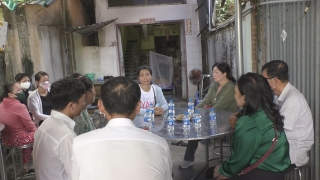 Lãnh đạo huyện Gò Dầu: Thăm gia đình có người tử vong do hoả hoạn