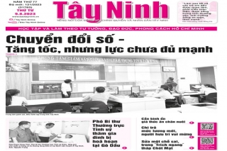 Điểm báo in Tây Ninh ngày 09.08.2023