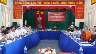 Ban CHQS huyện Tân Biên: Tăng cường gắn kết thân thiện, hỗ trợ, giúp đỡ đồng bào dân tộc, tôn giáo