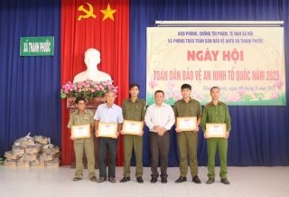 Xã Thanh Phước (Gò Dầu): Tổ chức “Ngày hội toàn dân bảo vệ an ninh Tổ quốc” năm 2023