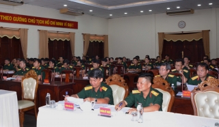 Bộ CHQS tỉnh: Quán triệt, triển khai thực hiện tư tưởng chỉ đạo của Tổng Bí thư Nguyễn Phú Trọng