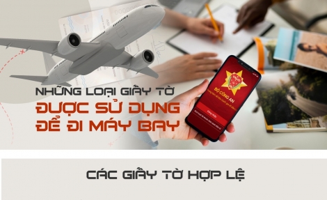 Những loại giấy tờ được sử dụng để đi máy bay