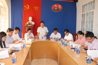 Giám sát công tác thi hành án dân sự và phòng, chống tham nhũng, tiêu cực tại Chi cục Thi hành án dân sự huyện Gò Dầu