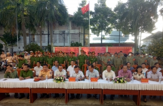 Thị xã Trảng Bàng: Ra quân đợt cao điểm bảo đảm TTATGT
