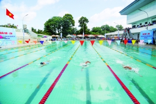 Giải bơi - lặn vô địch các câu lạc bộ quốc gia năm 2023 đang diễn ra tại Tây Ninh