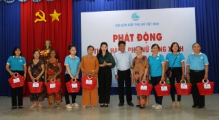 Hội LHPN Việt Nam phát động thực hành “Phụ nữ sống xanh” tại Hoà Thành