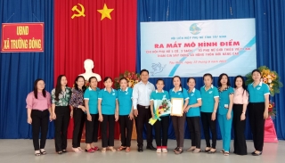 Hội LHPN tỉnh: Ra mắt các mô hình điểm tại xã Trường Đông, thị xã Hoà Thành