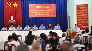 Thành phố Tây Ninh: Quan tâm giải quyết các vấn đề người dân kiến nghị về phát triển đô thị