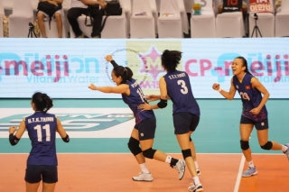 Tuyển bóng chuyền nữ Việt Nam gây sốc, đánh bại Hàn Quốc