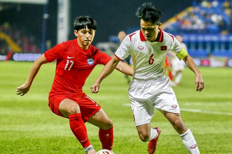 U-23 Singapore quyết gây bất ngờ ở Phú Thọ