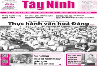 Điểm báo in Tây Ninh ngày 01.9.2023