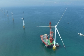 Turbine gió ngoài khơi lớn nhất thế giới lập kỷ lục mới