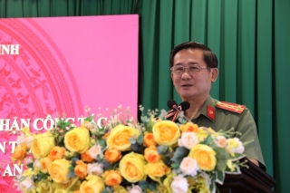 Gặp mặt, động viên cán bộ điều động về Công an cấp xã thuộc tỉnh Tây Ninh