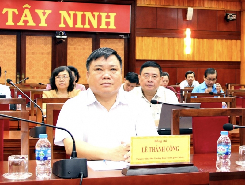 Hội nghị Báo cáo viên tháng 9.2023