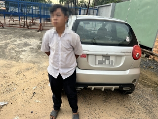 Công an Châu Thành: Phạt một người giao xe ô tô con cho thiếu niên 15 tuổi điều khiển