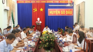 9 tháng năm 2023: Huyện Gò Dầu thu ngân sách đạt gần 103% so dự toán tỉnh giao