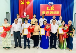 Phường Ninh Thạnh: Vượt chỉ tiêu kết nạp đảng viên năm 2023