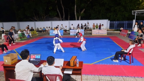 TP. Tây Ninh: Tổ chức Giải vô địch võ thuật Taekwondo học sinh