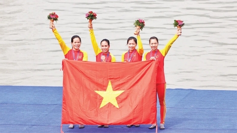 Đoàn thể thao Trung Quốc tạo "mưa vàng", Việt Nam đoạt hai Huy chương đồng