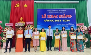 Trường cao đẳng Sư phạm Tây Ninh khai giảng năm học mới