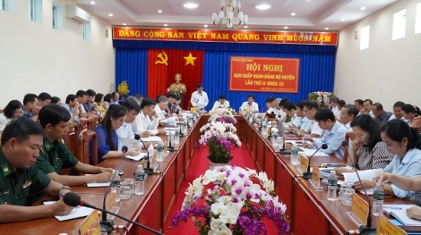 Châu Thành: 9 tháng năm 2023 kết nạp đảng viên đạt 83,54%