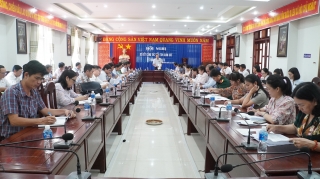 9 tháng đầu năm 2023, Tân Biên thi hành kỷ luật 10 đảng viên
