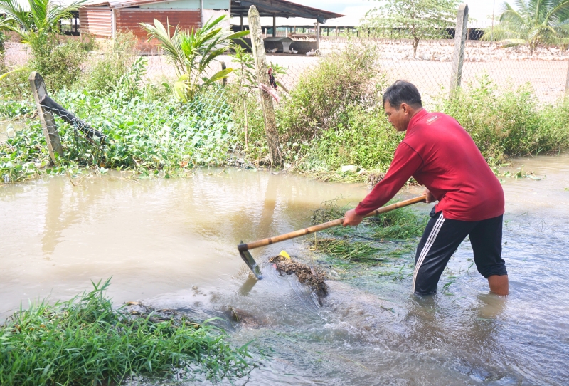 Tìm phương án tưới, tiêu cho cánh đồng Ba Cụm