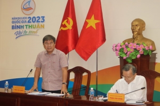 Đoàn công tác tỉnh Tây Ninh: Trao đổi với tỉnh Bình Thuận về công tác đấu giá quyền khai thác khoáng sản