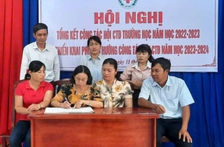 Công tác Chữ thập đỏ trường học thành phố Tây Ninh ngày càng được nâng cao
