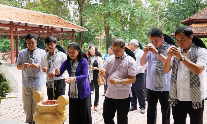 Văn phòng Trung ương Đảng và Văn phòng cấp uỷ: Về nguồn tại Căn cứ Trung ương cục miền Nam