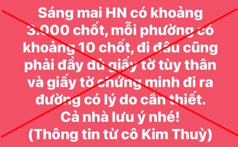 Dấu hiệu nhận biết tin giả trên mạng xã hội