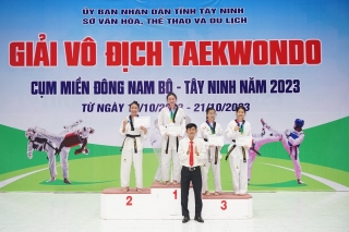 Khai mạc Giải vô địch Taewondo cụm miền Đông Nam bộ năm 2023