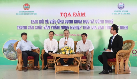 Tọa đàm ứng dụng khoa học và công nghệ trong sản xuất sản phẩm nông nghiệp