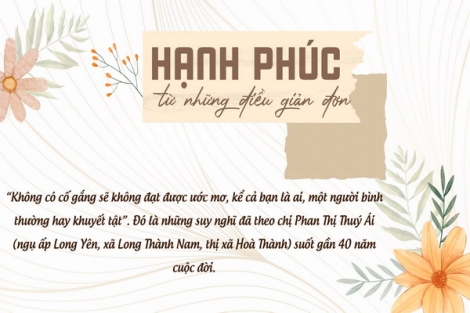 Hạnh phúc - từ những điều giản đơn