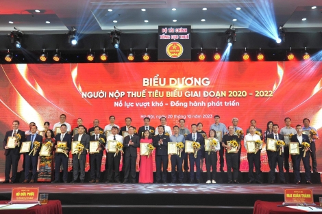 Hội nghị biểu dương người nộp thuế tiêu biểu giai đoạn 2020 - 2022: Tây Ninh có 2 doanh nghiệp được tôn vinh