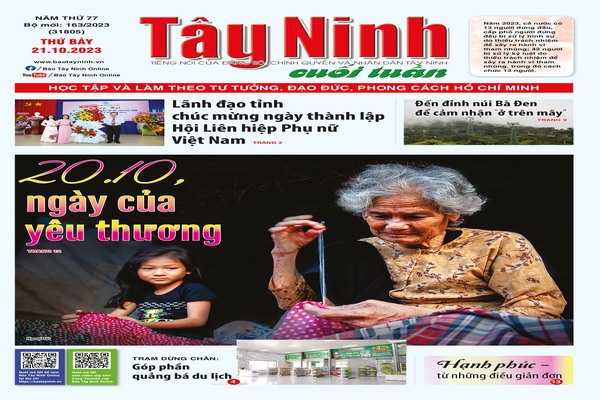 Điểm báo in Tây Ninh ngày 21.10.2023