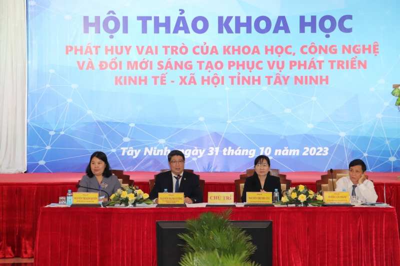 Phát huy vai trò của khoa học công nghệ và đổi mới sáng tạo phục vụ phát triển kinh tế - xã hội