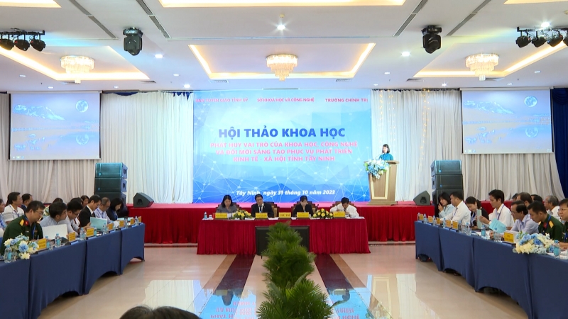 Phát huy vai trò của khoa học, công nghệ và đổi mới sáng tạo