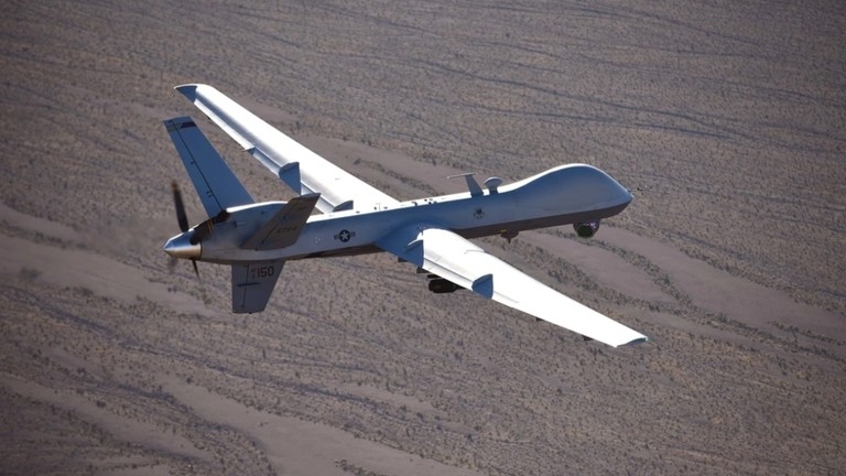 Mỹ xác nhận lần đầu điều máy bay không người lái MQ-9 Reaper hoạt động ở Dải Gaza