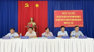 Lãnh đạo tỉnh tiếp xúc cử tri tại TP. Tây Ninh và các huyện, thị xã trong tỉnh