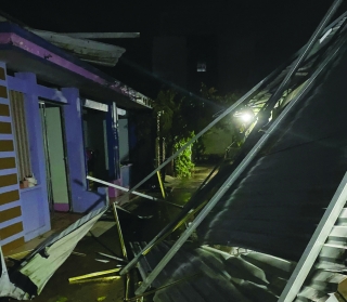 Mưa giông gây hư hại 248 căn nhà
