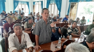 Đại biểu HĐND tỉnh, huyện, thị xã tiếp xúc cử tri tại thị xã Trảng Bàng và huyện Bến Cầu