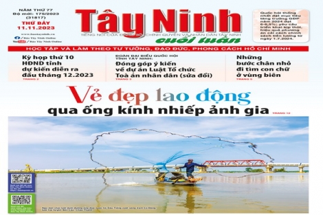 Điểm báo in Tây Ninh ngày 11.11.2023