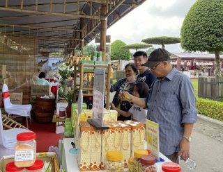 Sản phẩm OCOP, ngành nghề nông thôn, nông nghiệp Tây Ninh tham gia hội chợ Làng nghề Việt Nam