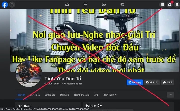 Chặn các nhóm kêu gọi học sinh đánh võng, quay clip đăng Facebook