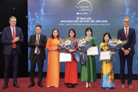 Ba nhà khoa học nữ có nghiên cứu xuất sắc được giải L’Oréal - UNESCO