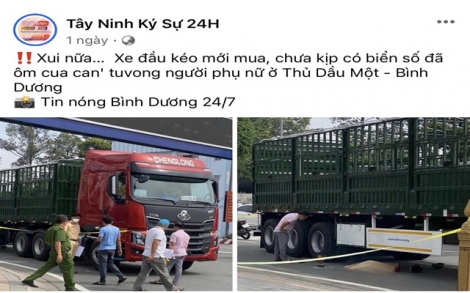 Câu like bằng hình ảnh TNGT: “Đáng lên án”